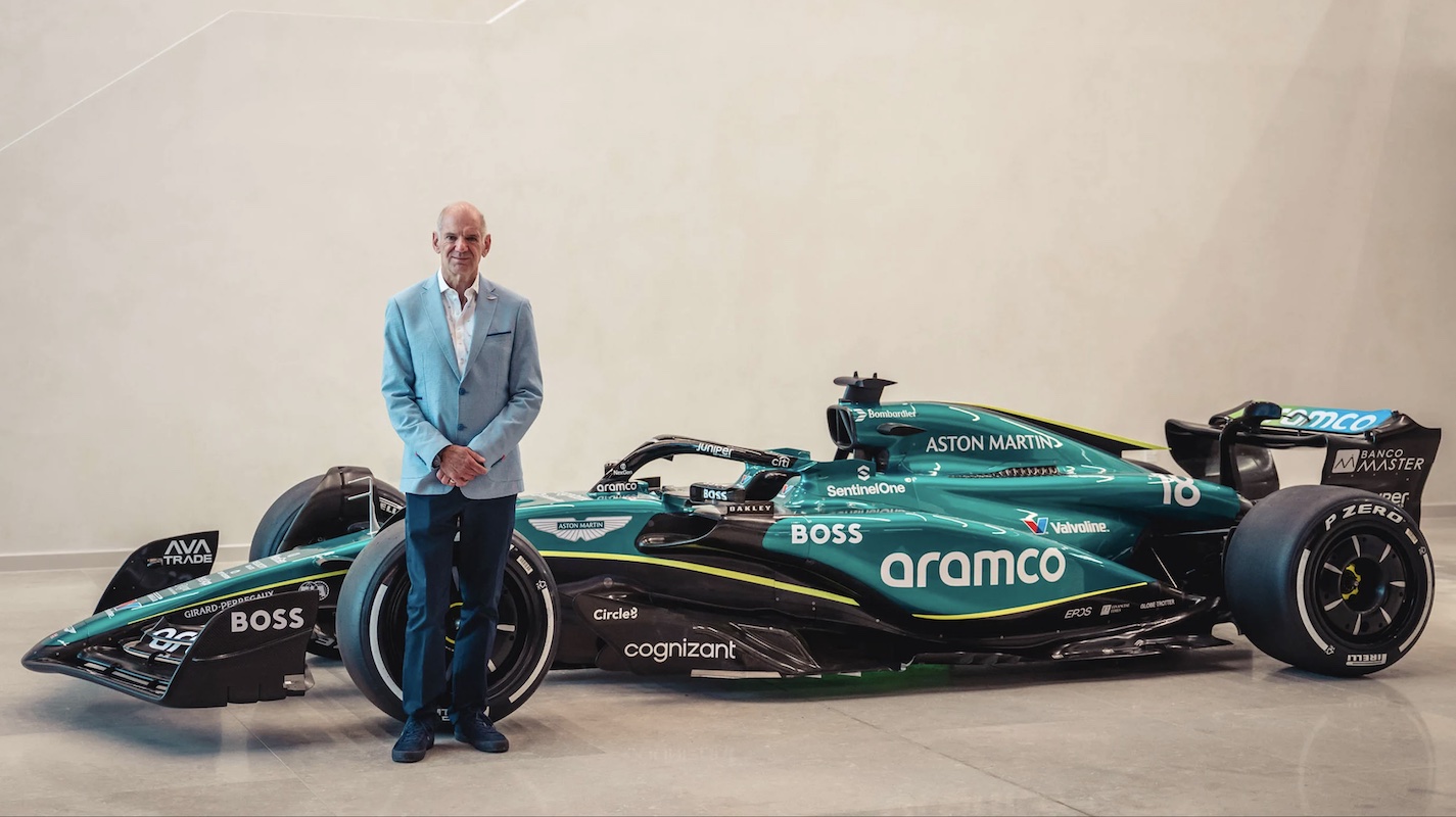 Aston Martin車隊正式宣布簽下Newey