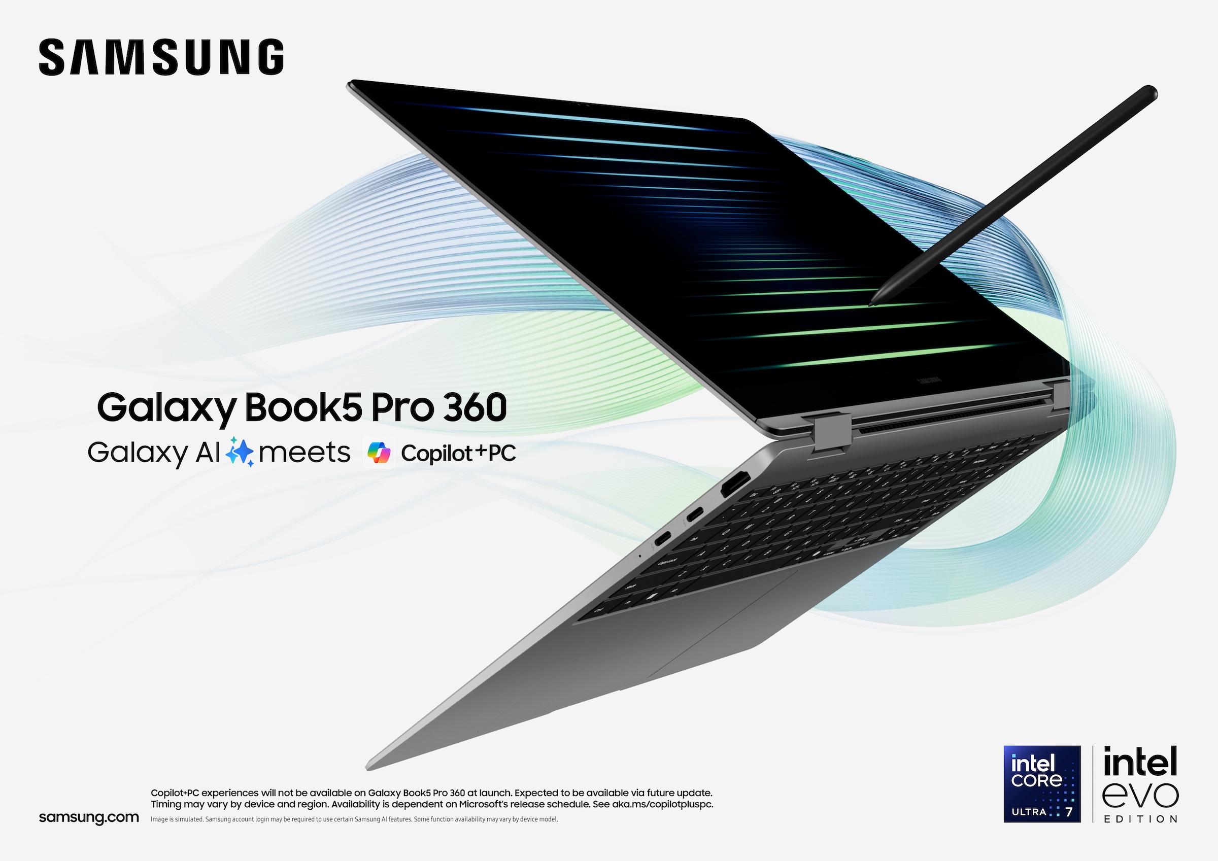 Samsung 把一些 Android 上的 AI 功能搬到了最新的 Galaxy Book5 Pro 360 Copilot+ 筆電上