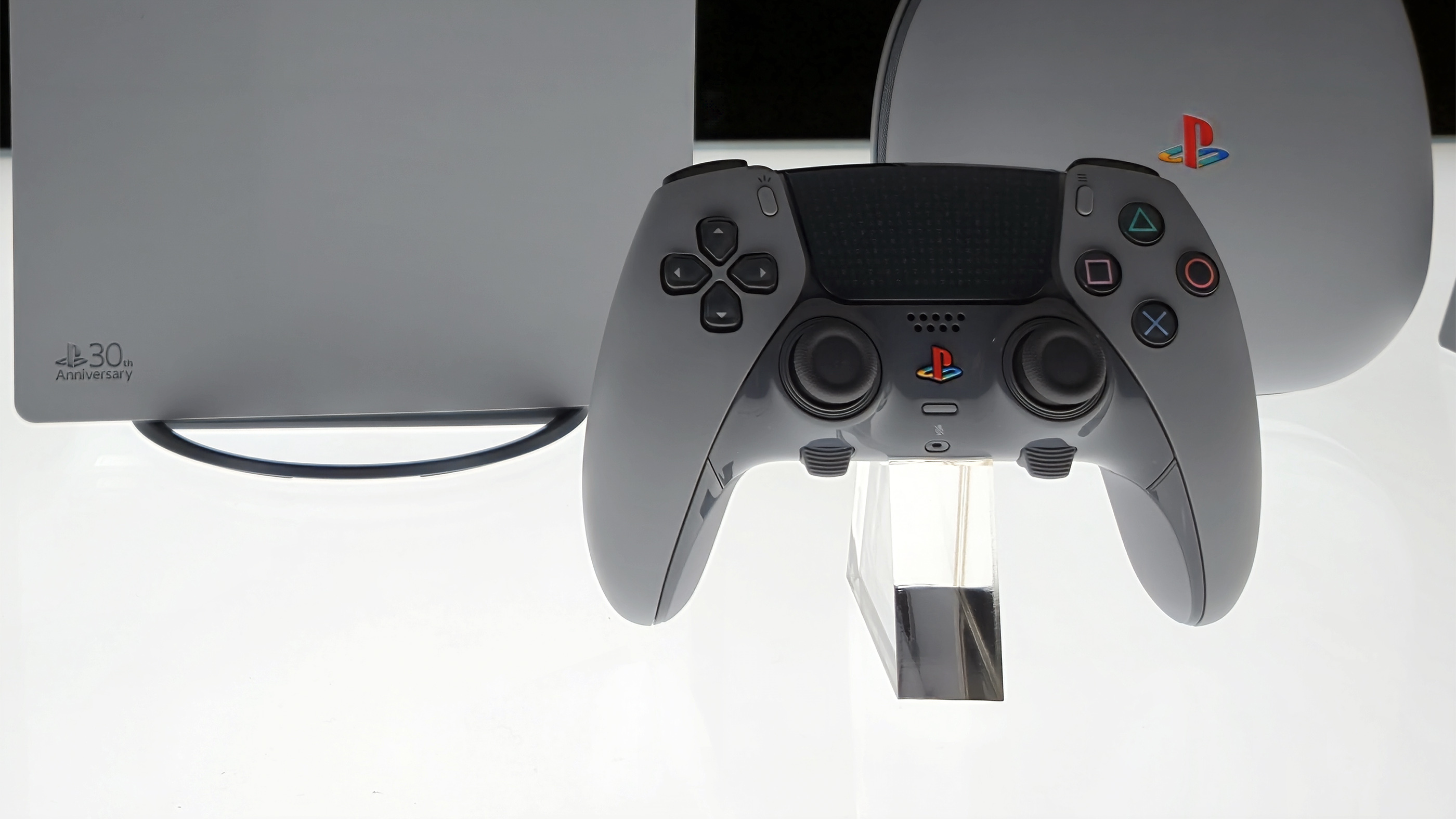 PlayStation 5 Pro and DualSense controllers — 30th anniversary edition