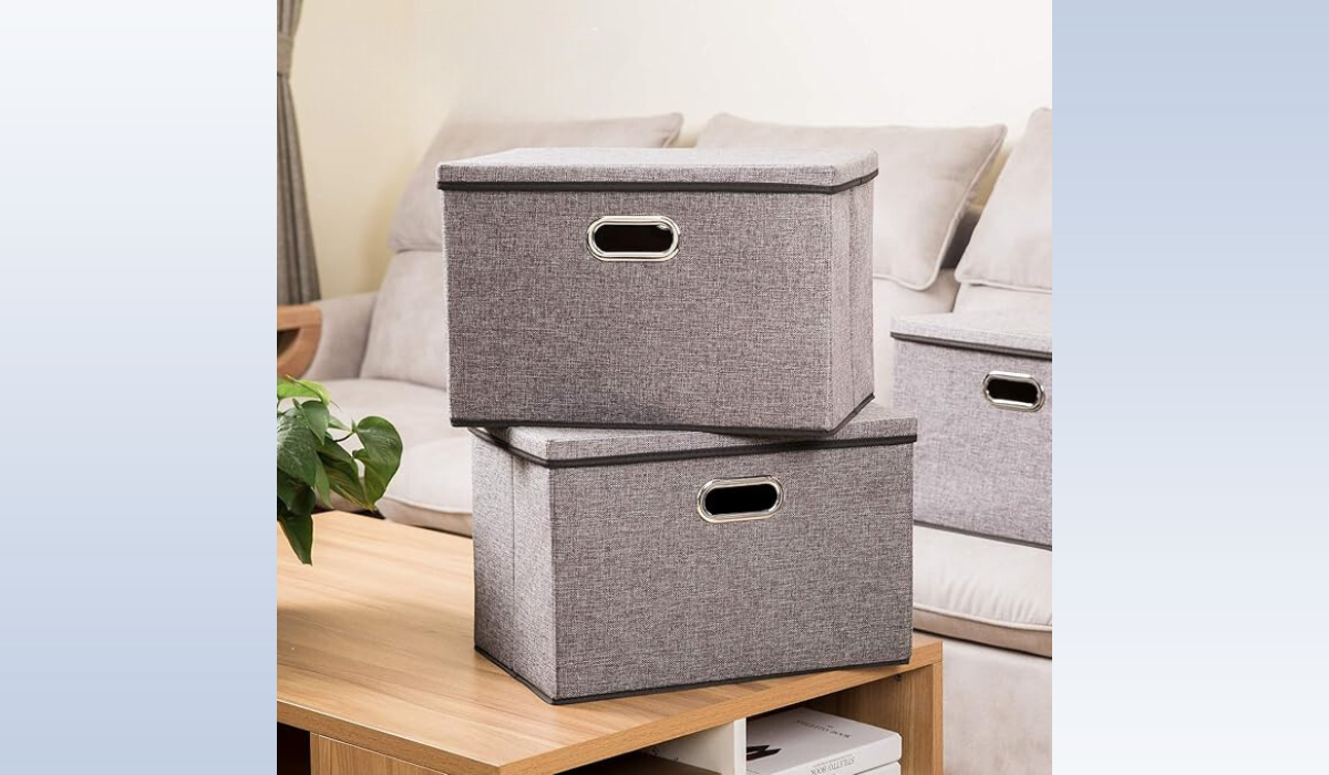 These collapsible storage bins ‘look expensive,’ and they’re down to  for 3