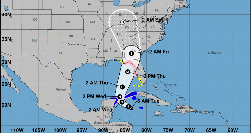 Tropical Storm Helene intensifies, Florida declares a state of emergency and begins evacuations