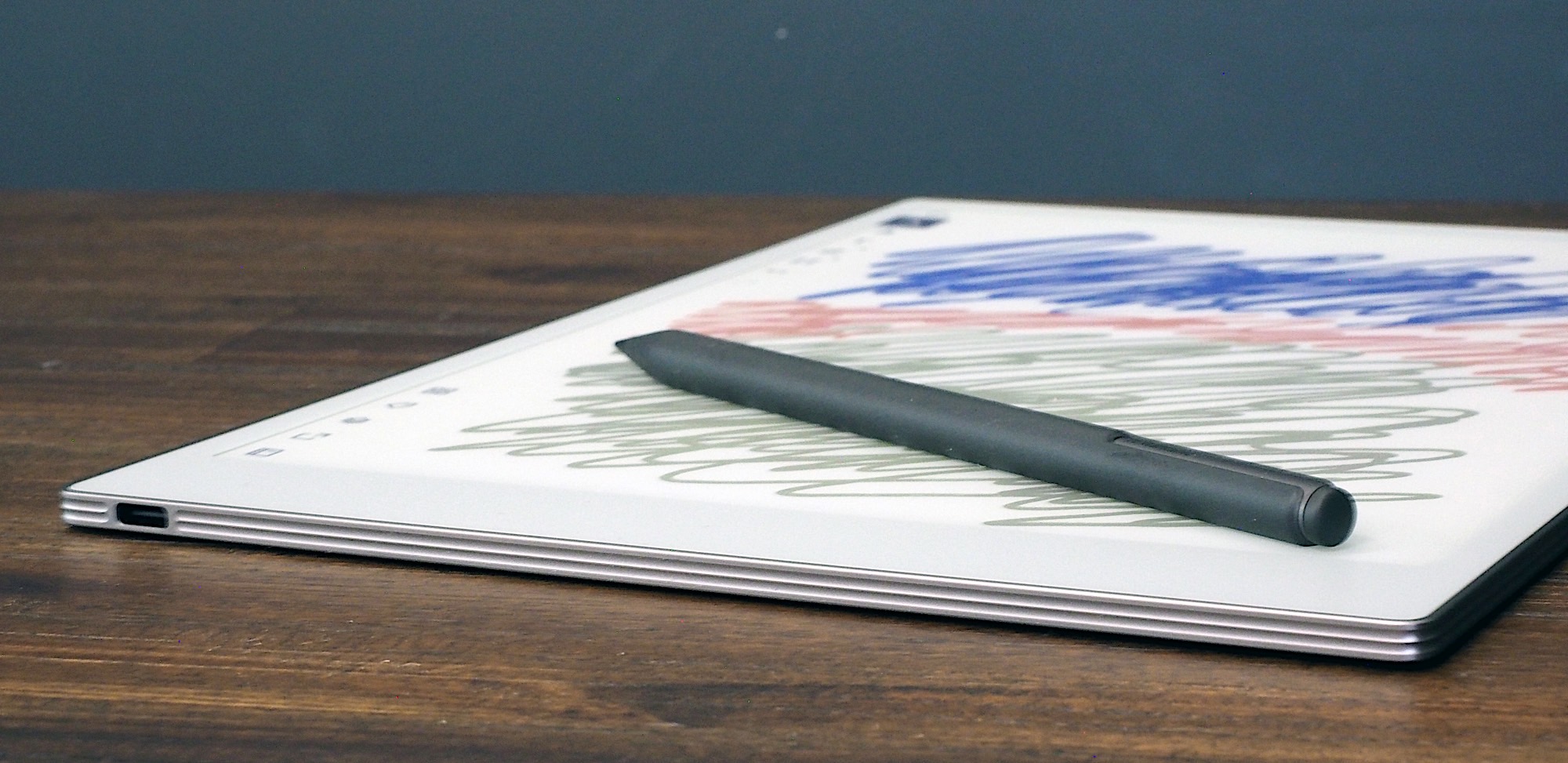 Image of the new Remarkable Paper Pro, the company’s first distraction-free writing slate with a color display.