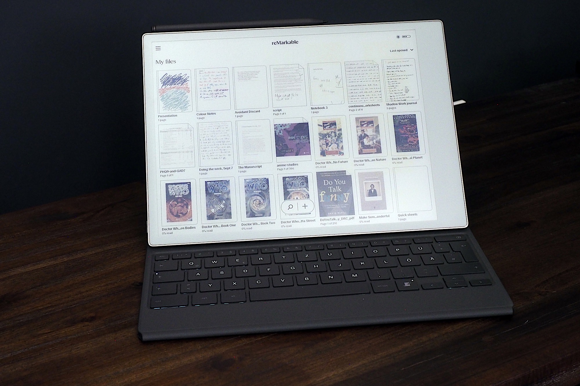 Image of the new Remarkable Paper Pro, the company’s first distraction-free writing slate with a color display.