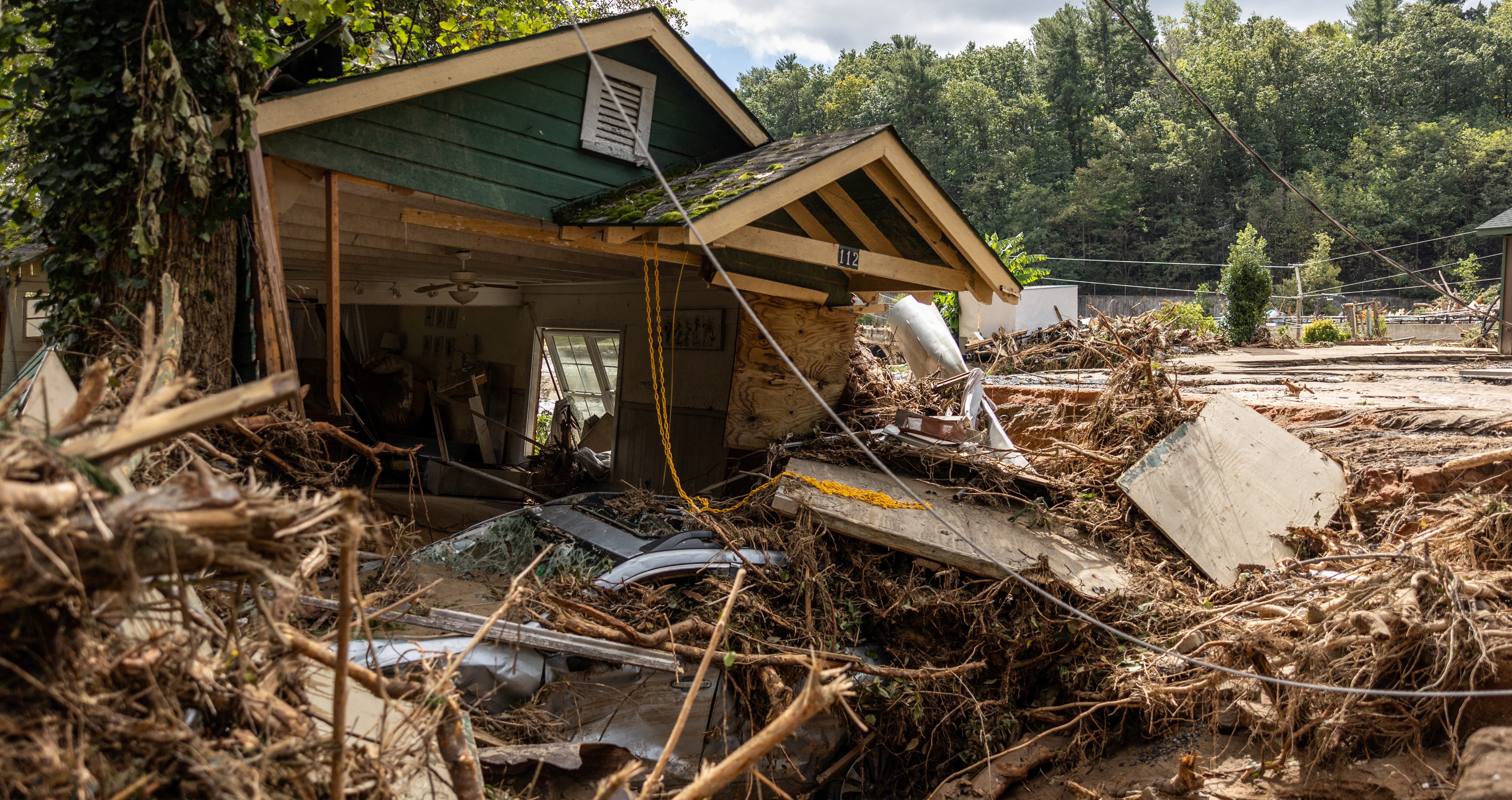 Helene decimates Chimney Rock, NC, a mountain town washed away by the storm