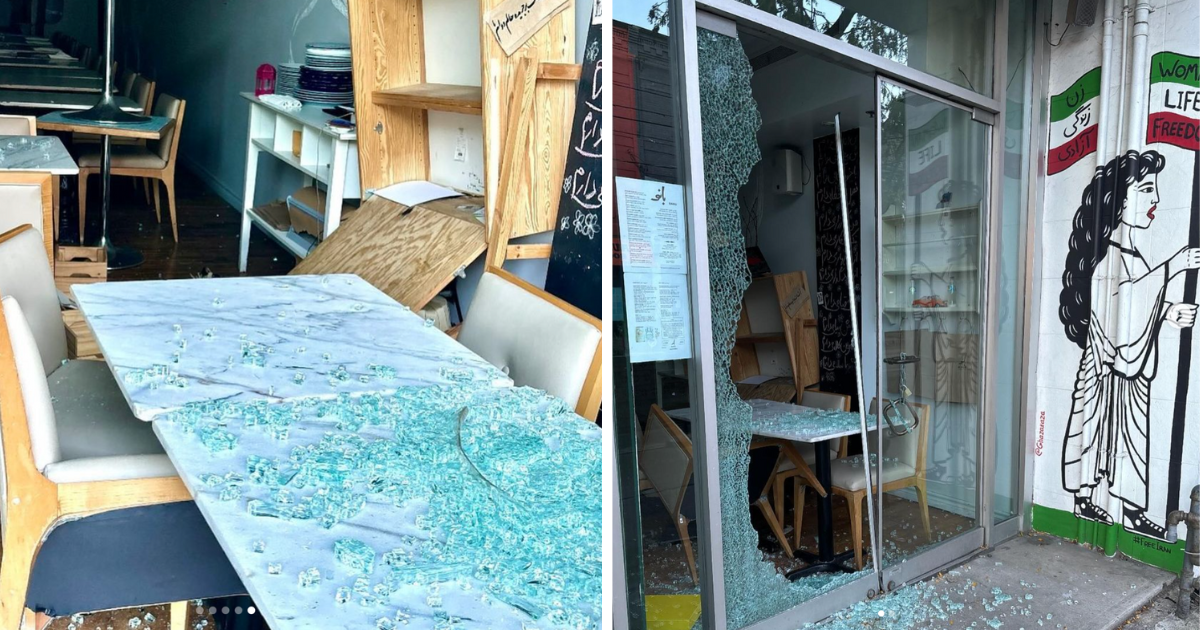 Toronto restaurant Banu vandalized, police investigating: ‘My family didn’t sign up for this’