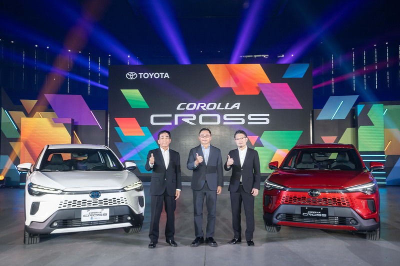 COROLLA CROSS全新改款於10月1日上市，全新外觀彰顯成熟洗鍊的都會風格