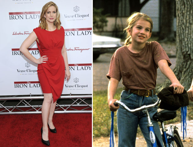 Damals (r.) und heute: "My Girl" Anna Chlumsky hat nichts von ihr...