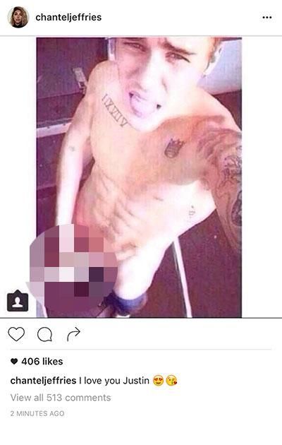 Justin Bieber Naked Photo Uncensored