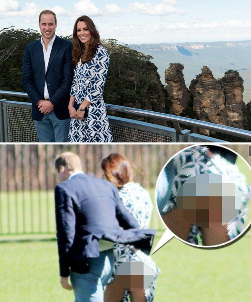 Kate Middleton Upskirt