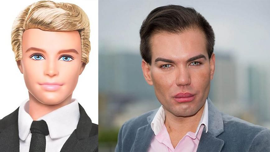 Man Who Looks Like Ken Doll