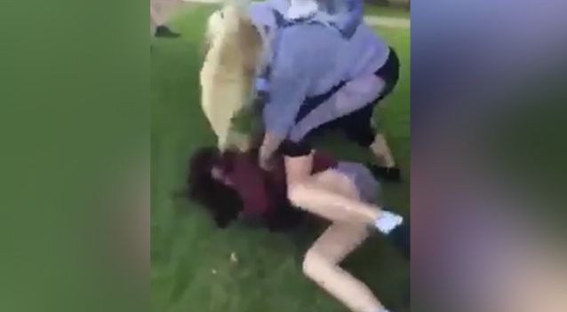 Blonde Girl Fight