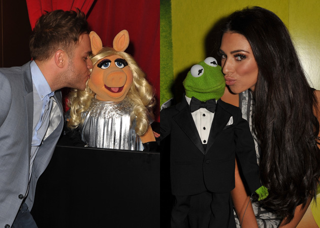 miss piggy and kermit kissing