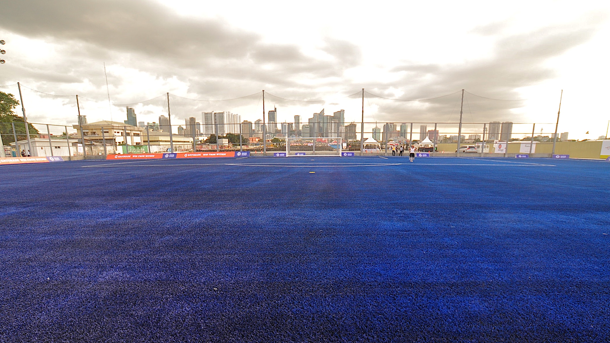Football: Gatorade-Chelsea Blue Pitch unveiled in The Circuit