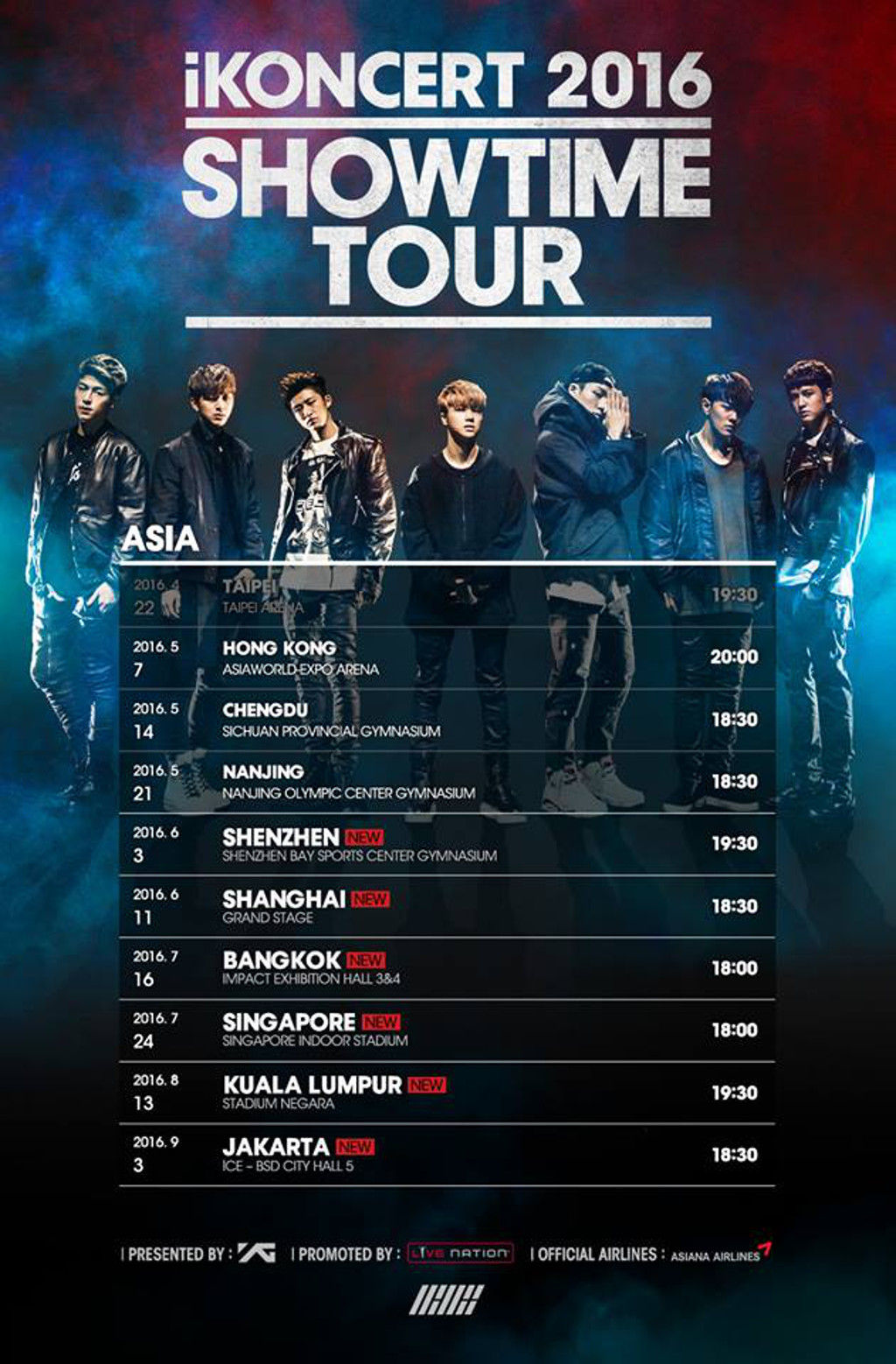 iKON set for inaugural concert in Malaysia