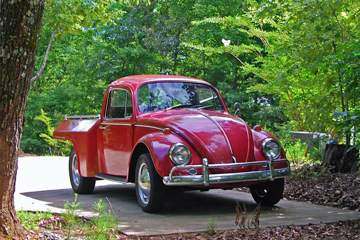 You Can T Help But Love This 1967 Vw Beetle Pickup Truck Conversion