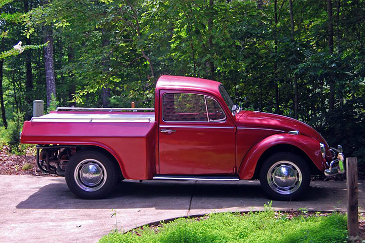 You Can T Help But Love This 1967 Vw Beetle Pickup Truck Conversion