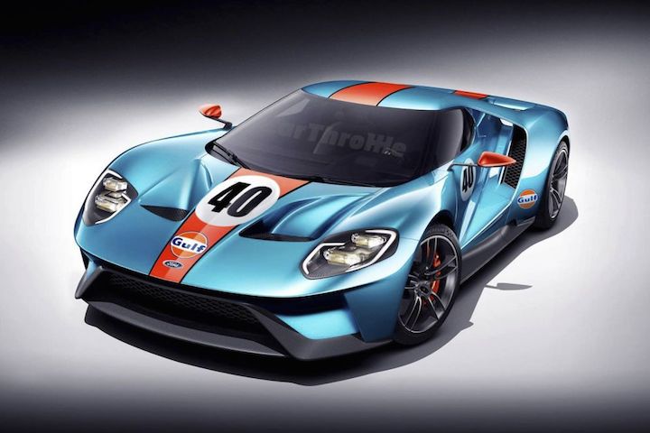 Винил на Форд gt 40