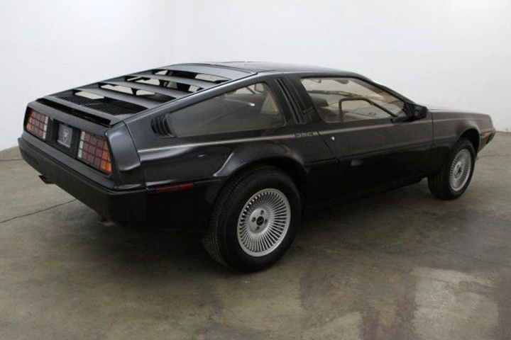 This Rare Black Delorean Is A 121 Mile Beauty