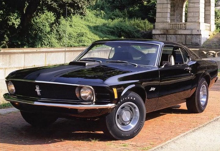 1969 mustang boss 302 black