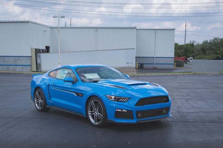 grabber blue mustang