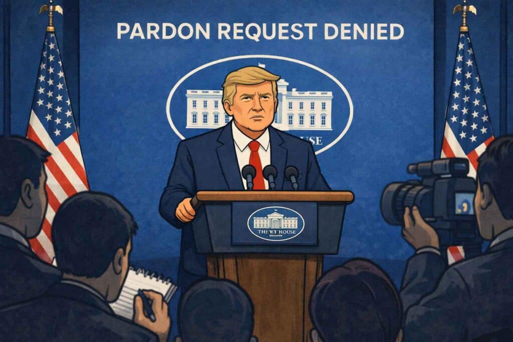 Trump Shuts Down SBF Pardon Talk as Crypto Justice Hardens