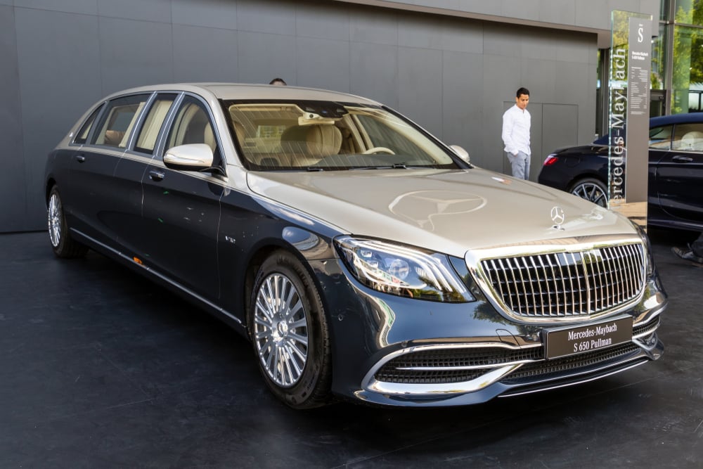 Bulletproof Mercedes Once Owned by Billionaire Miles Guo Fetches $63,000 at Auction