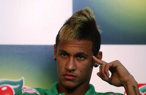 neymar hairstyle 2011
