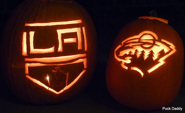 NHL Los Angeles Kings Pumpkin Halloween Design CUSTOM Hoodie