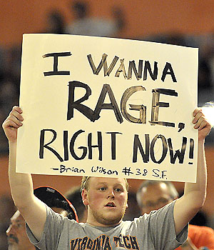 I wanna rage, right now - Brian Wilson 