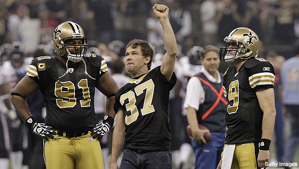 Steve Gleason continues to inspire the world, even while suffering, Saints