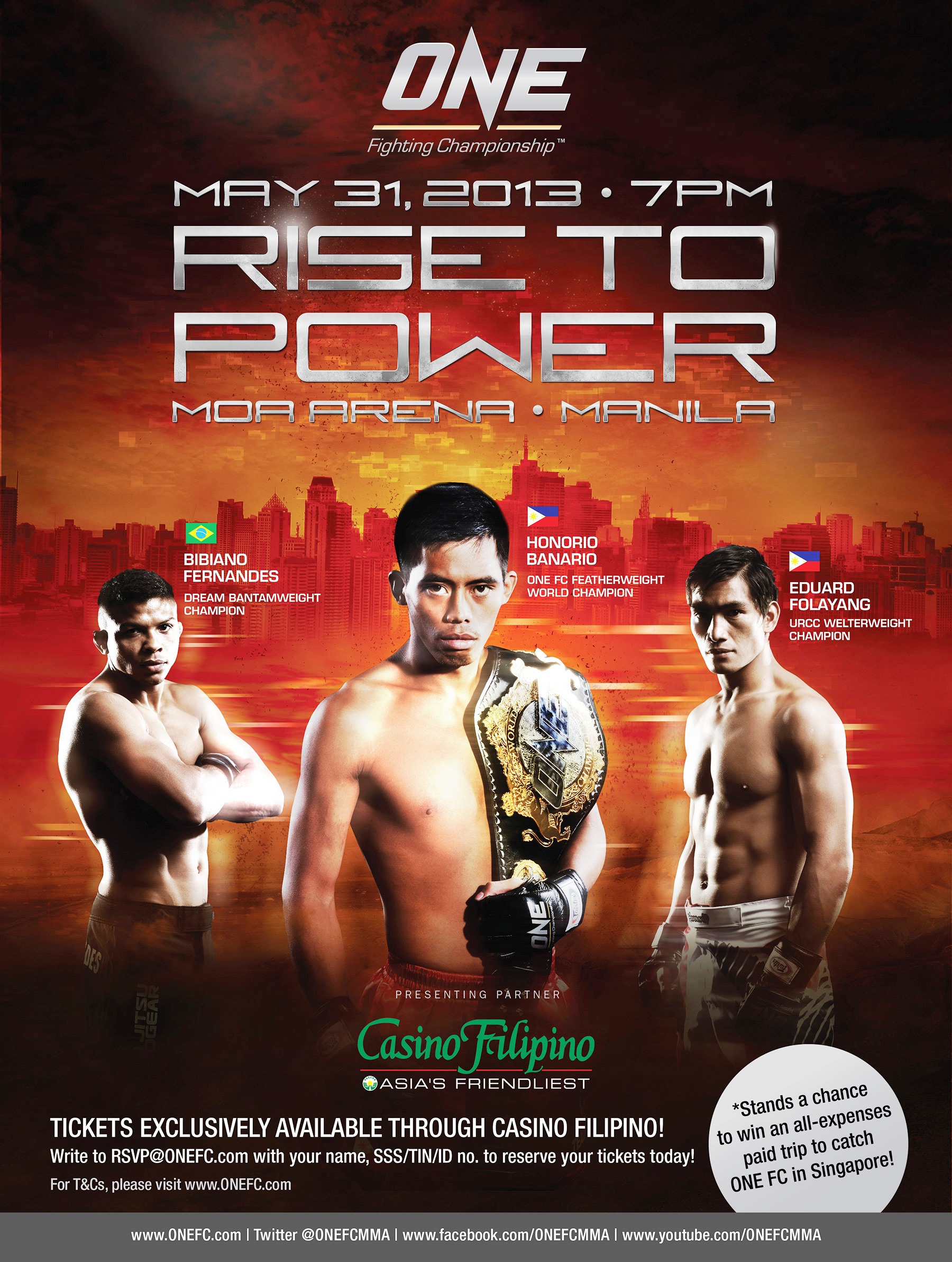 One FC. One FC Championship. One Fighting Championship.