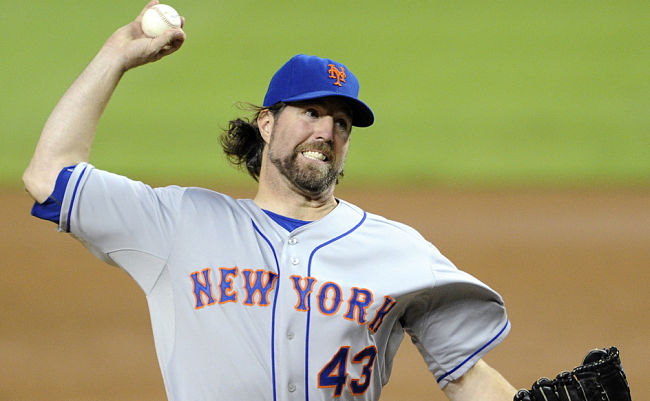 R. A. Dickey, Master of the Knuckler - The New York Times