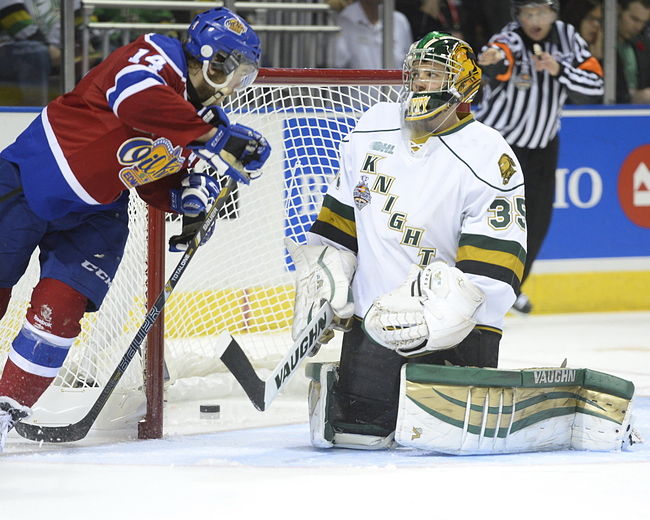 London Knights Home Uniform - Ontario Hockey League (OHL) - Chris