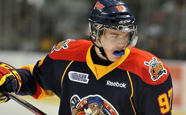 connor mcdavid erie otters jersey