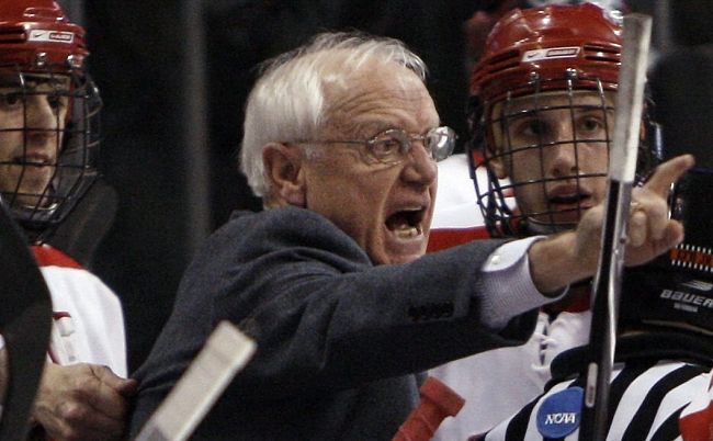 Jack Parker Ncaa Hockeys Fiercest Advocate Retiring After 40 Seasons