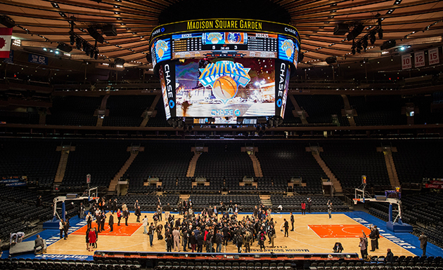 Madison Square Garden reopens for business, and almost everybody’s really fired up