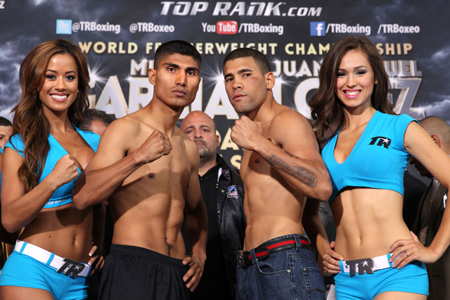 Mikey Garcia Shows Off Bulked Up Physique, Looking Muscular