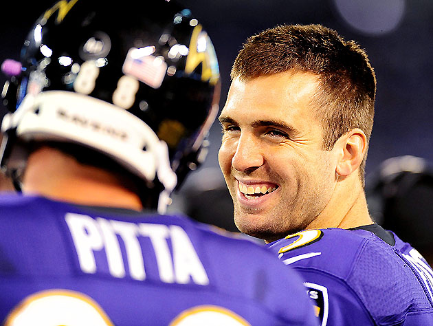 Target Practice, Week 2: Dennis Pitta, clearly a Flacco favorite