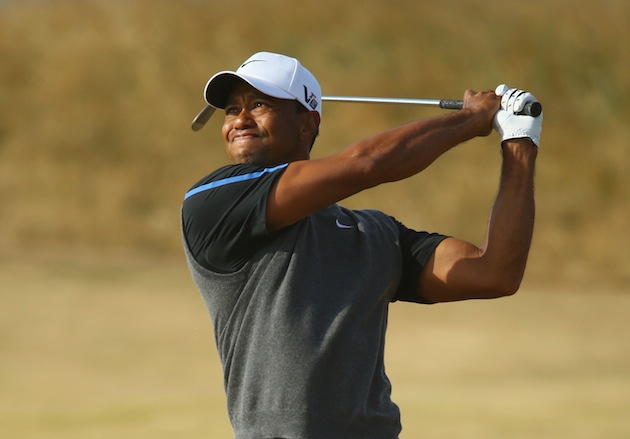 Tiger Woods posts third round 72, trails Lee Westwood by two shots at ...