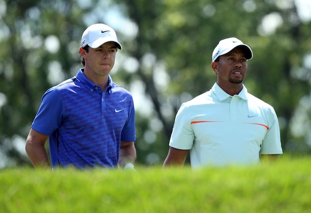 Tiger Woods and Rory McIlroy play way out of contention with Saturday ...