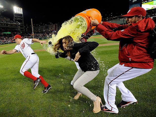 Throwback Thursday: Gatorade Showers