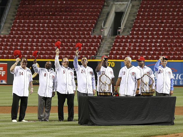 Joe Morgan statue dedication ceremony at Great American Ball Park