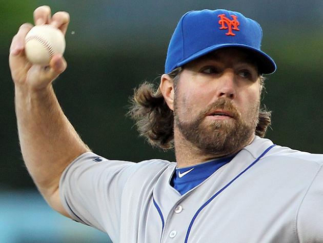 Love at first sight for R.A. Dickey 