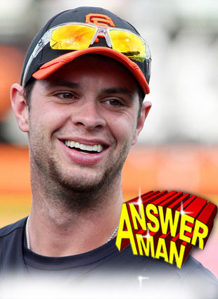 Answer Man: Brandon Belt talks belts, giraffes, Roger Federer and