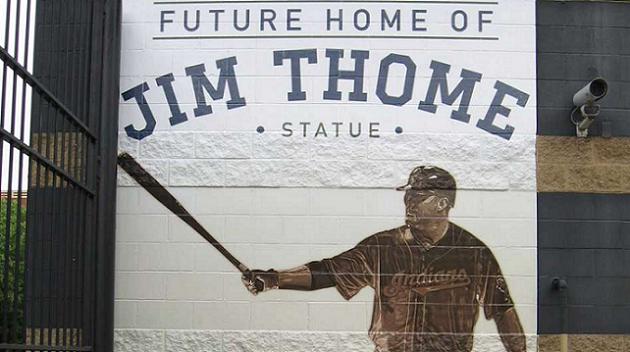 Indians to unveil statue of Thome on Aug. 2