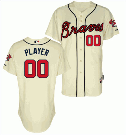 braves cream jersey