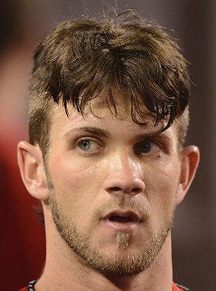 five Bryce Harper Haircuts and Beards, Men Hairstyles