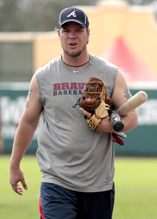 Chipper Jones laughs at picture that shows he's 'fat