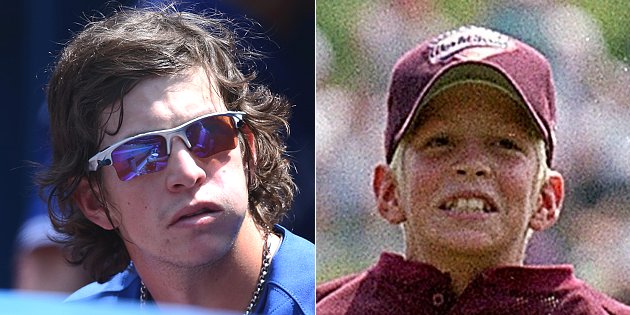 Colby Rasmus' cornrows : r/baseball