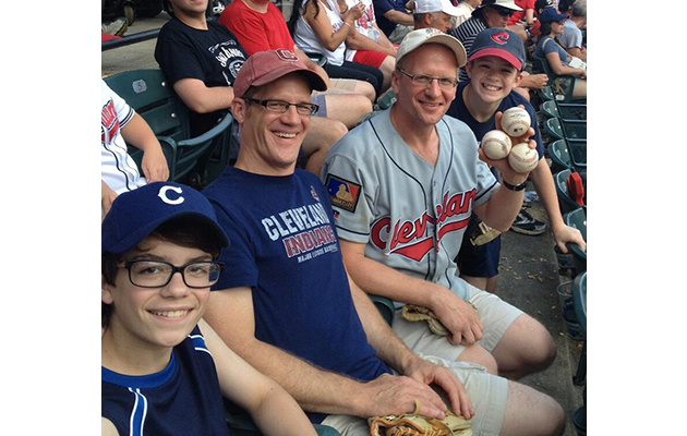 Four Indians fans went full 'Major League' to cheer on the Tribe in Anaheim